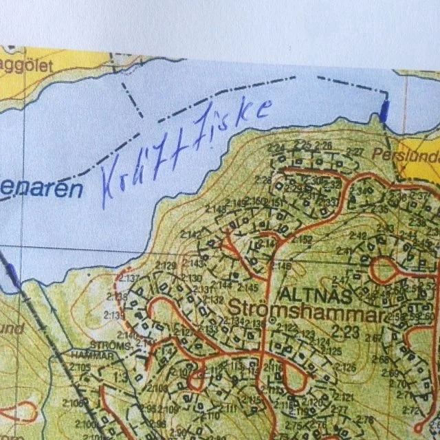 Gränsområde kräftfiske
